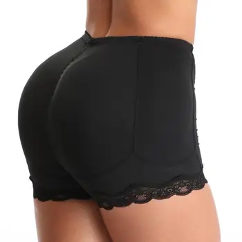 

Hip underwear Buttocks panties sponge pad insert body shaping abundance cross hip hip wave lace body