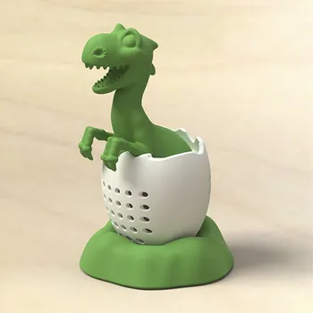 

Tea Filter Tea Bag Holder Tea Infuser Loose Leaf Strainer Herbal Silicone Filter Diffuser Tea Accessories Dinosaur Popular New