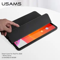 USAMS Back Case for iPad 2020 2019 2017 2018 Air1 Air2 Pro 10.5 Air3 Air 2020 Pro 2020 Full Cover For iPad 9.7 10.5 10.2 12.9 11 inch
