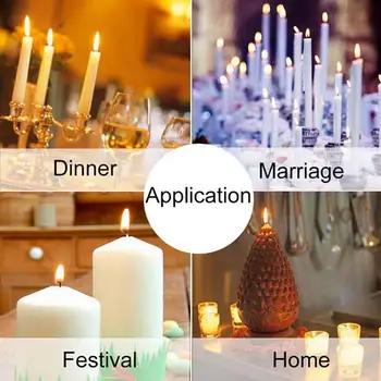 

Candle Making Kit DIY Candles Craft Tools with Candle Make Pouring Pot and Spoon, 100Pcs Candle Wicks and Candle Wicks Sticker,