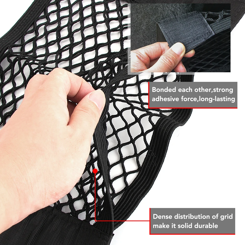 Car Trunk Storage Bag Mesh Net for Kia Sportage Ceed Sorento Cerato Forte