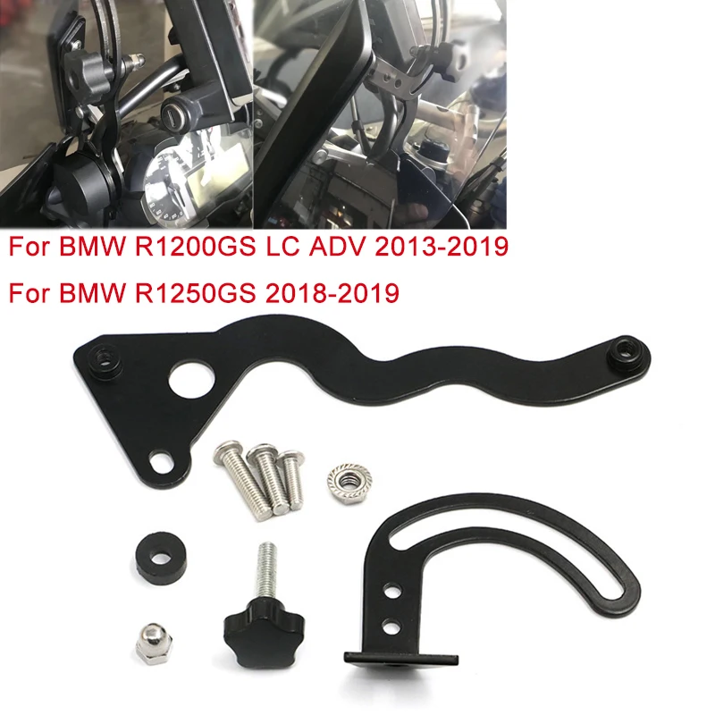 Для BMW R1200GS R1250GS лобовое стекло ветровое Усиленный регулируемый кронштейн