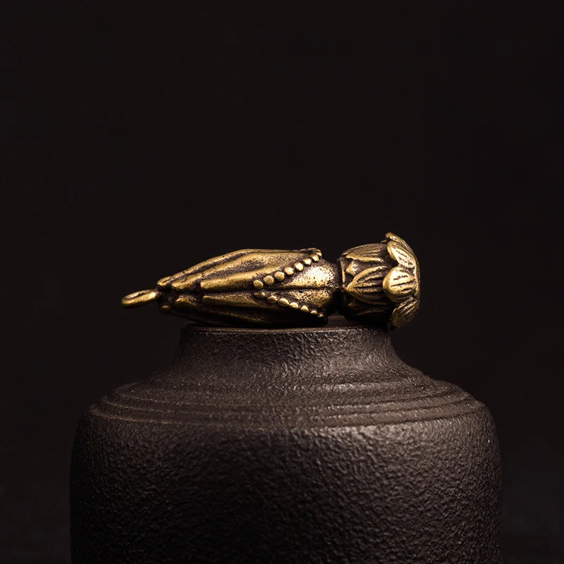 brass buddha hand keychain (9)