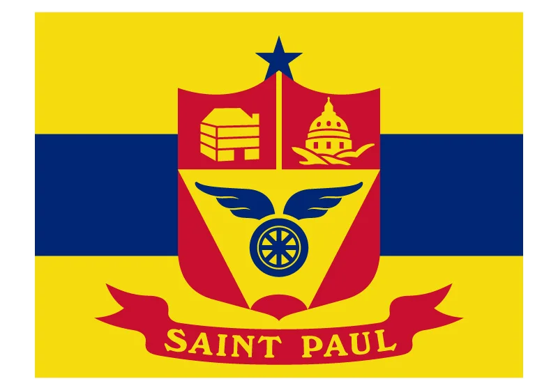 Free shipping Saint Paul 30*45cm Car Flag City Flag 90*150cm 60*90cm Flag Decorative 3ft*5ft Custom Banner