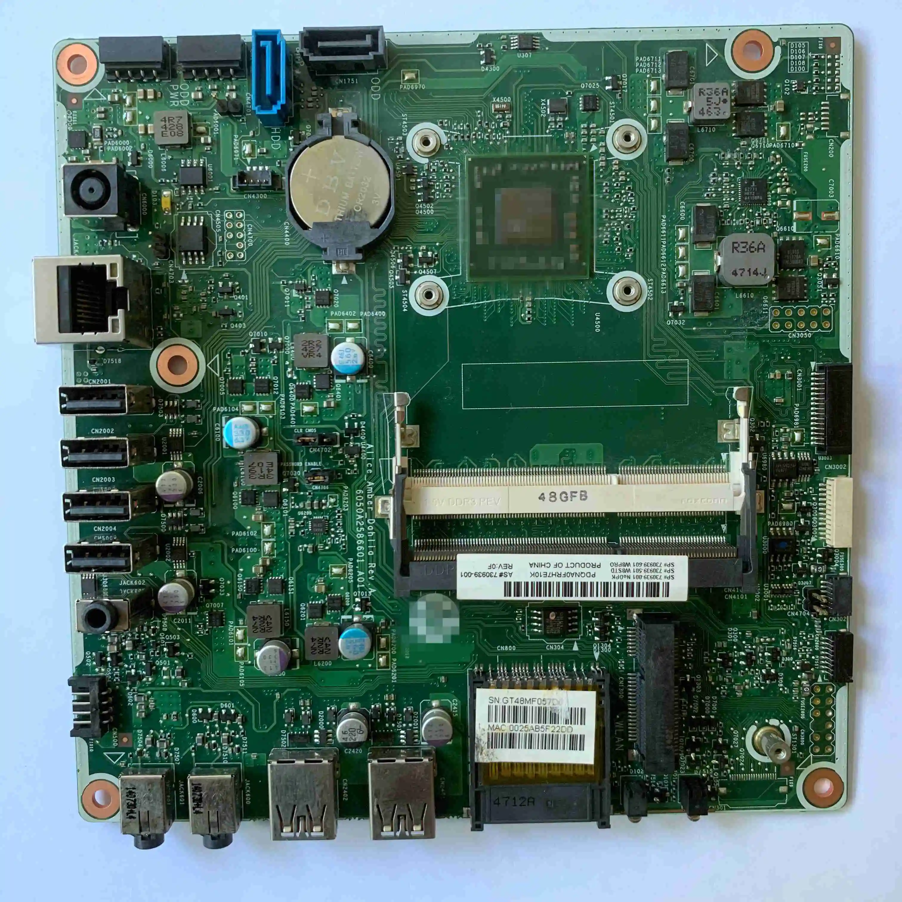 Placa-mãe hp Pavilhão 23-g 23-g010 23-g102la 23-g101la para Amd E23800 1.30ghz 730939001 501 601 6050a2586601 Novo