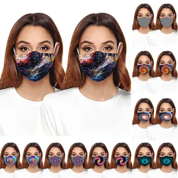 

2PCS Thickened Mouth Protective Mouth Covers Non-Woven Anti-Dust Face Covers Protective Products Washable Reusable mascarar