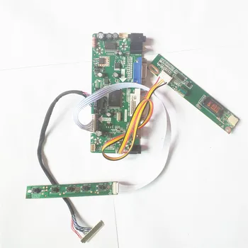 

For B154EW08 V0 V1 LVDS 30Pin CCFL M.NT68676 screen controller drive board 1280*800 15.4" LCD monitor panel VGA HDMI DVI DIY kit