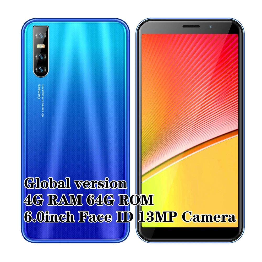 Смартфон Note 9s 4 ядра 2sim 6 0 дюйма + 64 ГБ 5 13 МП|Смартфоны| |