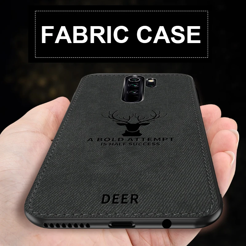 

For Xiaomi Redmi Note 8 Pro Case Classic Fabric Animal Design Shockproof Hard Cover For Xiaomi Redmi Note 8 Note8 Pro Phone Case