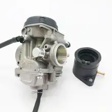 30 мм карбюратор TK JIANSHE LONCIN BASHAN 250cc ATV QUAD ATV250 JS250 Carb W/впускной коллектор