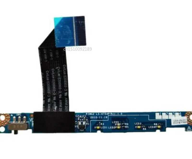 LS-6754P для ноутбука lenovo G570 G575 светодиодный плата с кабелем