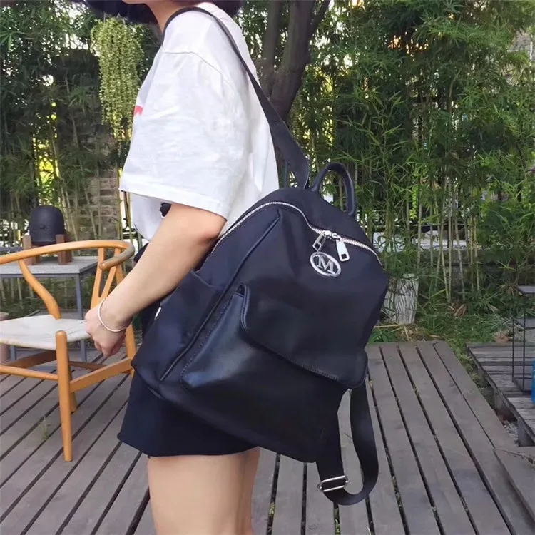 

2019 New Style Backpack Oxford Cloth Simple Practical Female Backpack Schoolbag Casual WOMEN'S Bag
