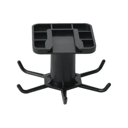 Multi-Purpose Wall-Mounted Organizer and Drying Rack (Black)