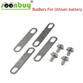 H62 de latón de níquel plateado barra Placa de níquel para de litio de 3,7 V 3,2 V 120ah 123ah 130ah lifepo4 conector de batería anti-oxidación 1