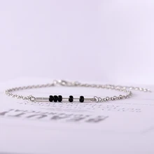 G. YCX, персонализированные браслеты с азбукой Морзе, золото, серебро, скрытое сообщение, дружба, BFF, пара браслетов, брат, сестра, подарки, ювелирные изделия