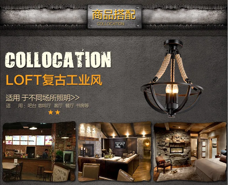 Edison American-Style Loft Retro Nostalgic Industrial-Style Entrance Lights Hallway Small Pavilion Balcony Small Ceiling Lamp