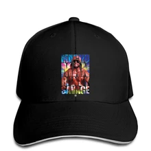 Мужская большая неоновая бейсбольная кепка для мужчин Randy Savage snapback