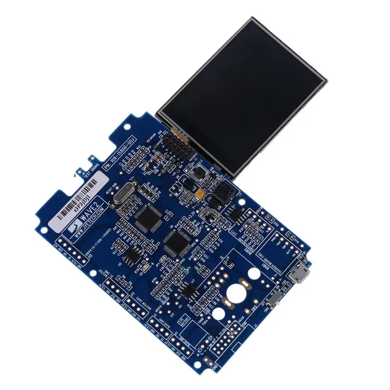 2 канальный осциллограф DDS функция генератор DIY Kit сенсорный экран портативный WAVE2 Y98E