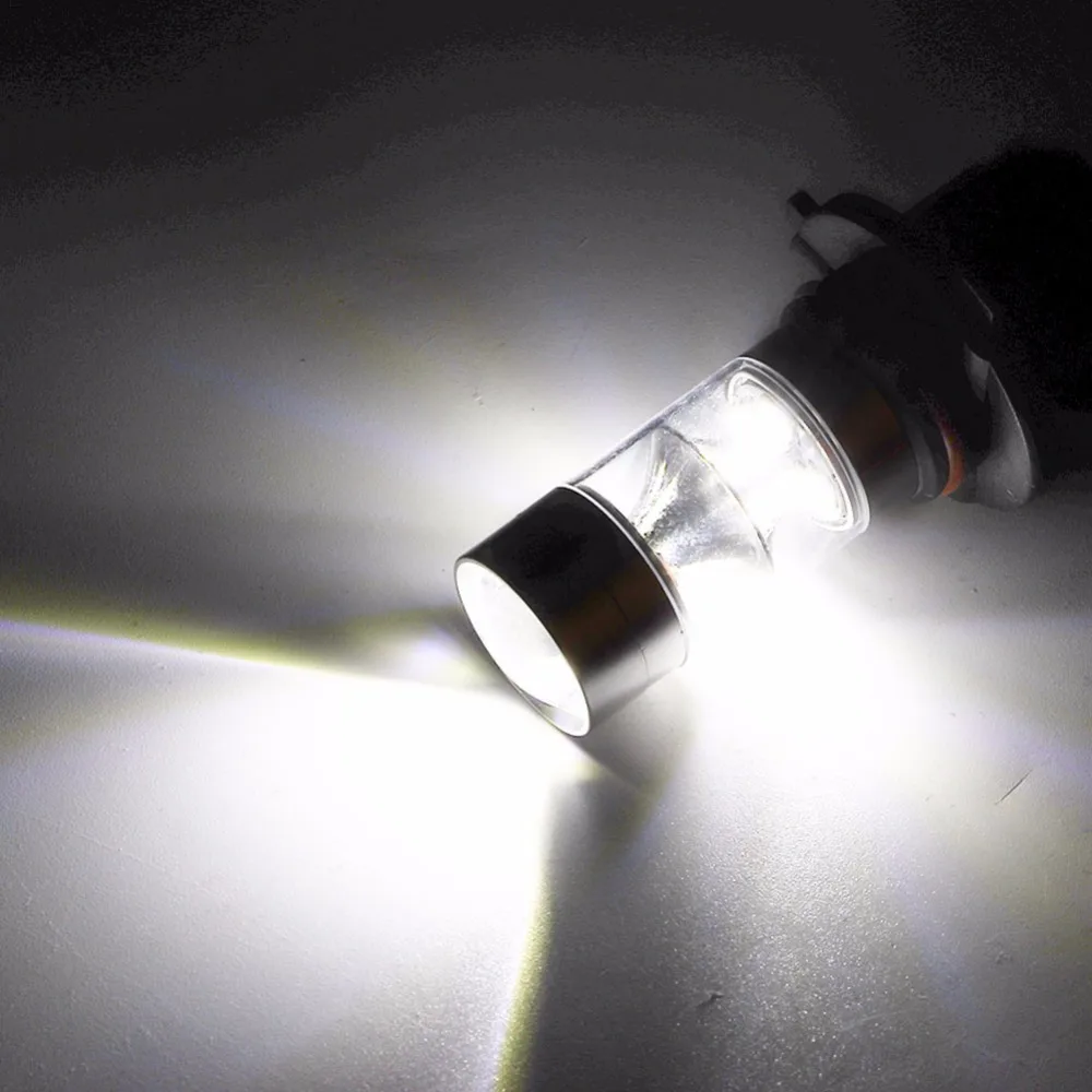 2 шт. 9006 HB4 12-Samsung 2323 SMD 60W светодиодный высокий свет 6000 К туман/дальнего света лампочка противотуманная фара
