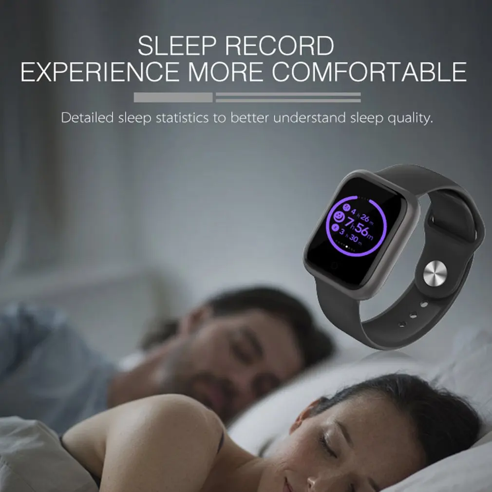 50 meters waterproof multi sport mode gift Step counting Smart watch ring Sleep Health Monitoring Smart Bracelet