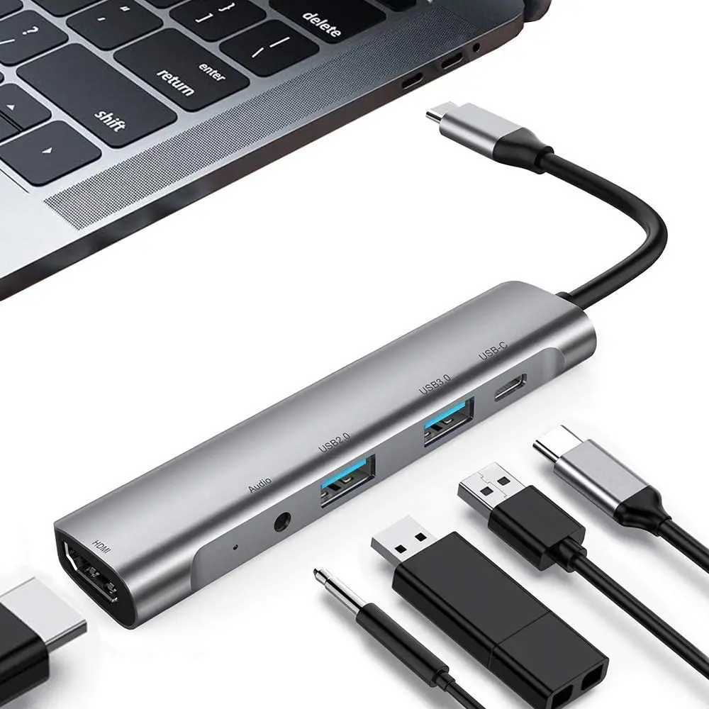 Док станция USB Type C для SamSung док с кабелем и адаптером питания HDMI 3 0 MacBook Pro Huawei P30 P20