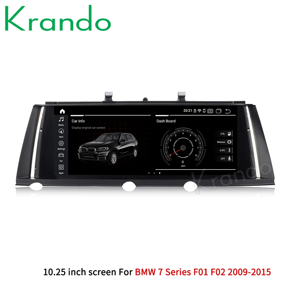 Krando Android 10 0 4 ГБ 64 25 ''автомобиль радио для BMW серий 7 F01 F02 2009 2015 аудио плеер CIC НБТ