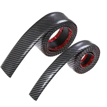 

Car Door Entry Guards Scratch Cover Protector Paint Guard Carbon Fiber Rubber Auto Bumper Door Guard Scratch Protection Strips
