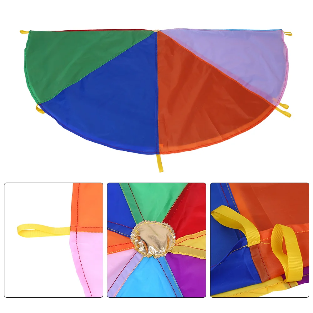 2 м детский игровой зонтик от дождя Парашютная игрушка открытый игрушечный парашют кодовый замок прыжок-мешок развивающая игрушка 8 браслет