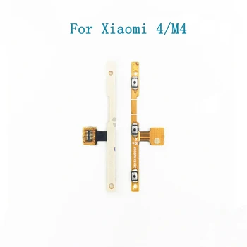 

50pcs/lot Volume Cable For Xiaomi 4/M4 Switch Volume On Off Button Key Flex Cable Ribbon Replacement Parts