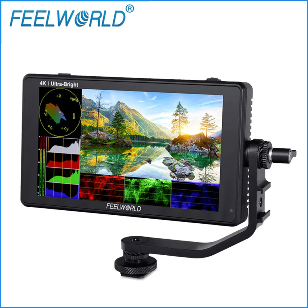 

3D LUT waveform vector diagram HDR of FWD LUT high brightness 2600nit touch 4K camera monitor