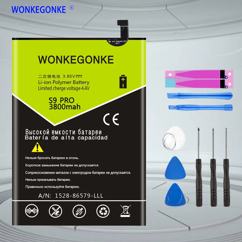 

WONKEGONKE For Ulefone S9 Pro mobile phone battery