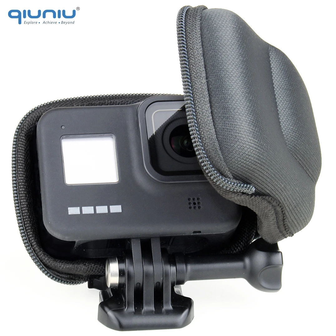 QIUNIU-funda protectora para cámara GoPro Hero 8, estuche para almacenamiento portátil, accesorios para Go Pro 8