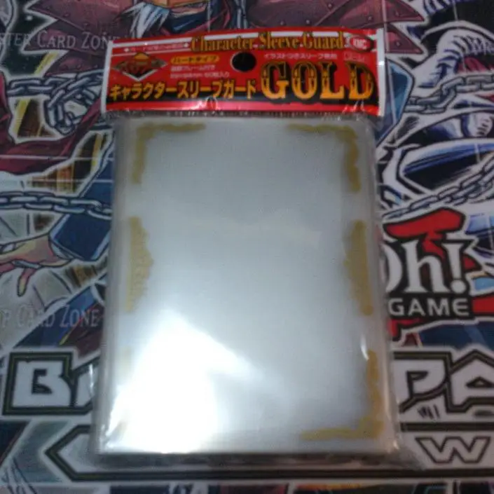 Yu Gi Oh Оригинальная карта крышка трафарет с элементами кружева набор серебро/золото 60 шт./упак.(карта аниме покрытие внешний слой) Специальное предложение - Цвет: b