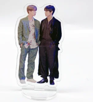 JIN V KPOP Bangtan мальчики группа картина стенд на столе фото FESTA концертный акриловый прозрачный стоящий Kpop bangtan мальчики - Цвет: JIN V