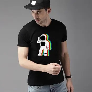 

Printing astronaut ghettoblaster t-shirts men and women plus sizes s-5xl famous hiphop tops