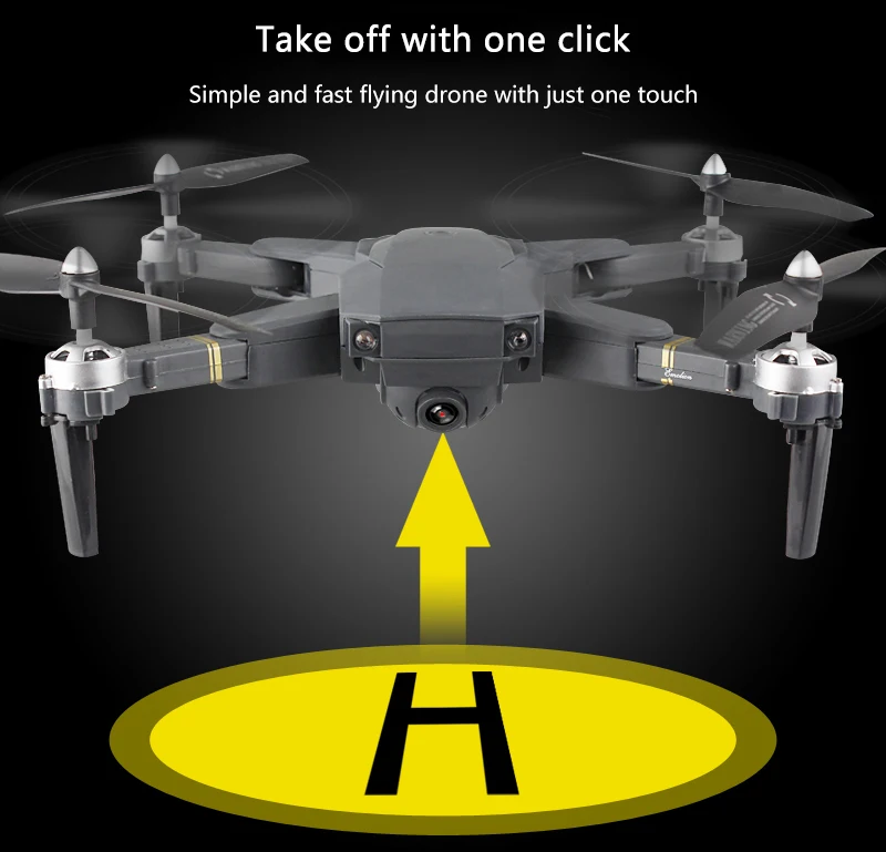 Дрон 4k HD широкоугольная камера HD WiFi 1080P fpv Дрон видео в реальном времени Дрон X Pro One Touch взлет посадка Дрон и камера