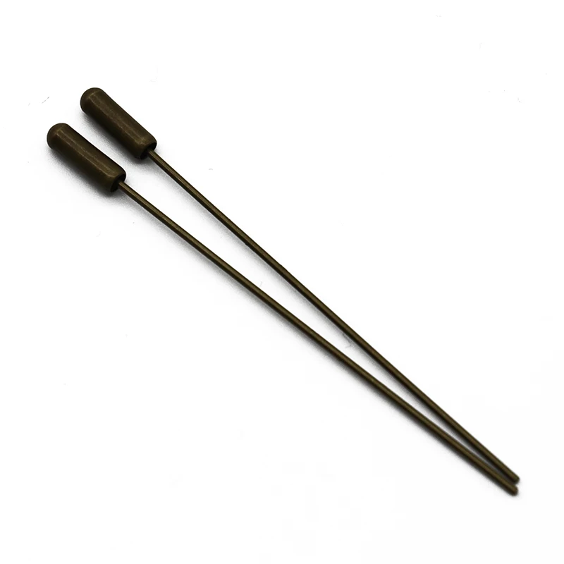 Antique Bronze 40 шт./лот, медное золото с родиевым покрытием, брошь, булавка, булавки с фиксаторами, концы для DIY, брошь, булавки, основа, ювелирные изделия, результаты маркировки - Цвет: Antique Bronze