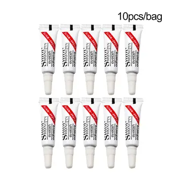

10 PCS/2g Waterproof Eyelash Glue Makeup for False Eye lashes Adhesive Fake Eyelashes Glue Durable Practical cola para cilios