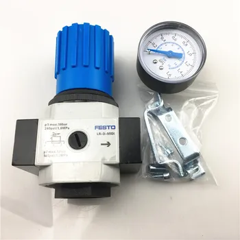 

LR-3/8-D-MIDI-MPA LR-3/8-D-7-I-MIDI LR-1/2-D-7-I-MIDI Festo pressure reducing valve Air source treatment