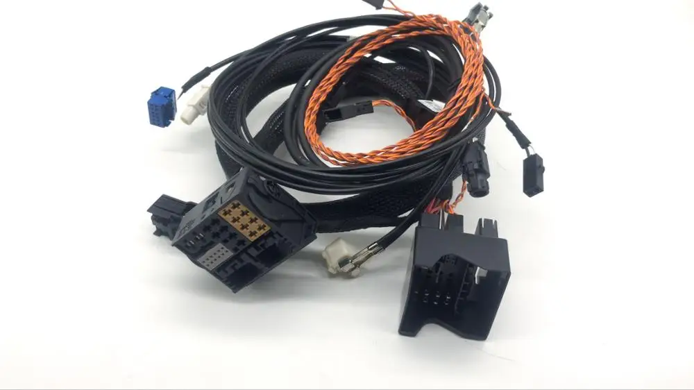 GPS Navigation MIB Radio Adapter Extension Cable Wire harness For VW Golf 7 MK7 Passat B8 MQB Tiguan