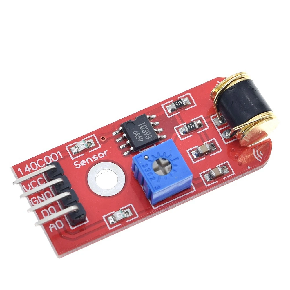 1 шт. ShengYang 801s Вибрационный модуль датчика для Arduino с открытым исходным кодом LM393 3-5VDC TT Logic
