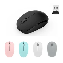 2,4G USB Беспроводная мини Бесшумная мышь 1000 dpi, игровая мышь ярких цветов для Macbook lenovo ASUS DELL hp, ноутбука, ПК, девушек, женщин, дома