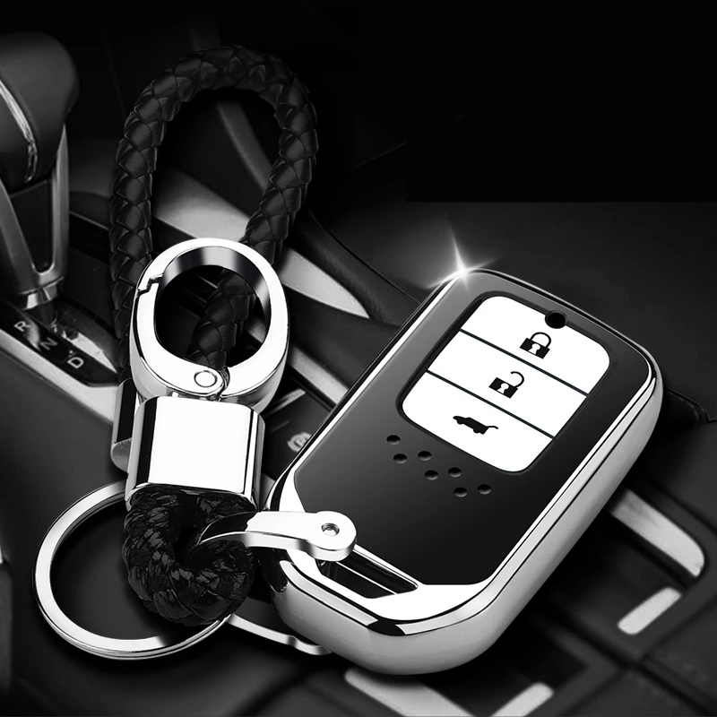 3 кнопки все включено ТПУ ключи чехол для honda accord 9 crider city Vezel Spirior Odyssey, Civic Jazz HRV CRV