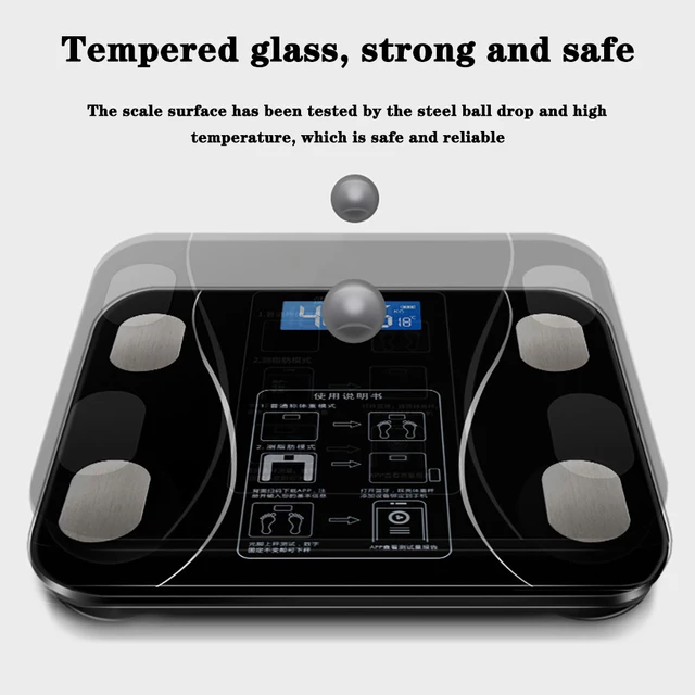 Smart Body Fat Scale Bluetooth 4
