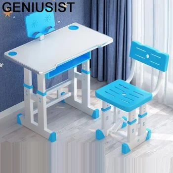 

Masasi Scrivania Avec Chaise Tavolino Bambini Toddler Children and Chair Adjustable for Mesa Infantil Enfant Study Kids Table