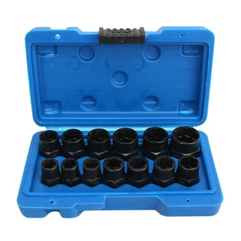 

13-Piece Impact Bolt & Nut Remover Set, Nut Extractor Socket, Bolt Remover Tool Set