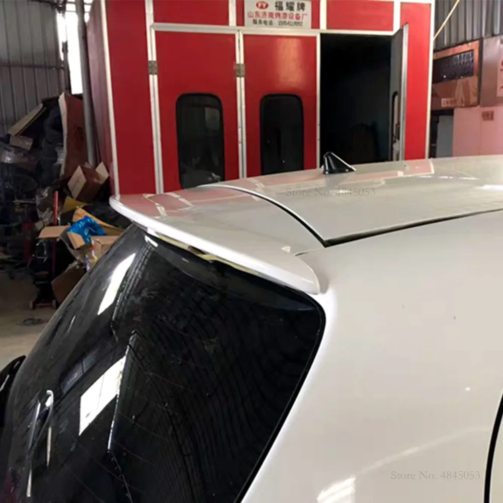 AITWATT для Toyota Yaris 2008 до 2013 Черный Спойлер ABS пластиковый Неокрашенный цветной Багажник на крыше крыло багажника спойлер для автомобиля