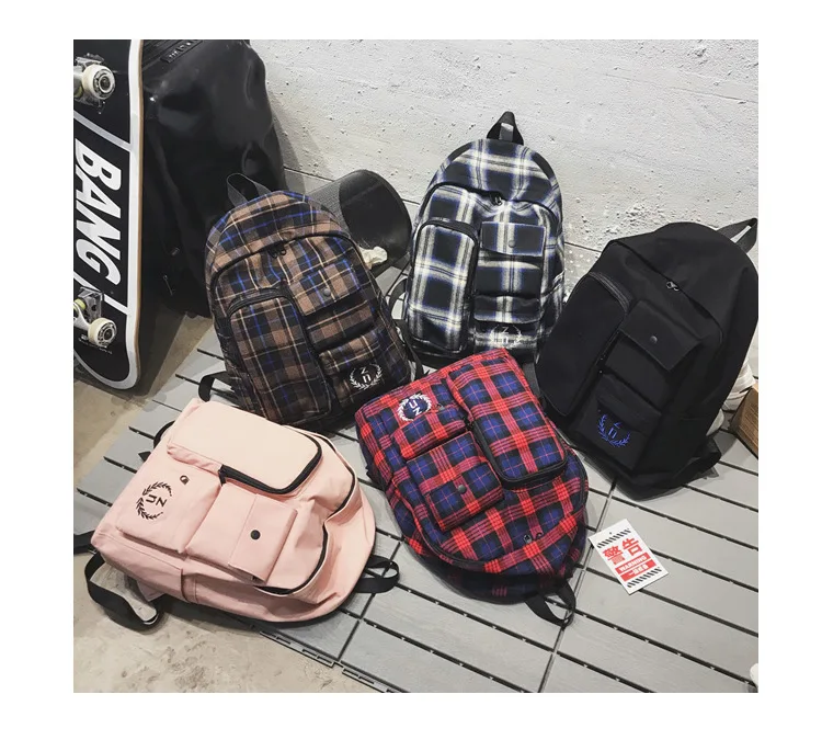 Женский рюкзак Mochila сумки через плечо для девочек-подростков Модные студенческие мягкие