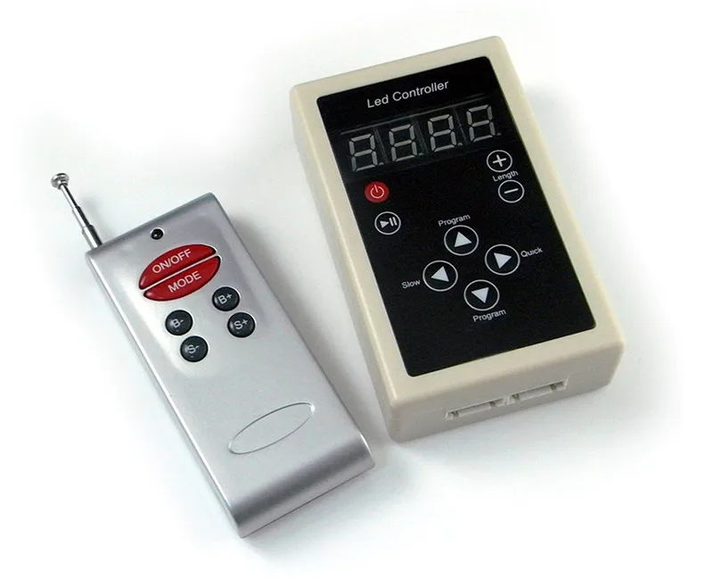 8 Keys LED Strip Light Controller 2811/1903/1812 3in1 RF Pixel Controller for LED Strip Light