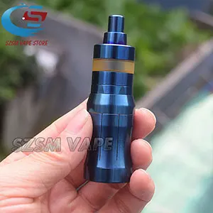 Новейший stratum zero mod 23 мм мод с Kayfun Lite 22 мм rta 316 нержавеющая сталь 18350 батарея испаритель мод vape комплект - Цвет: Blue Kit